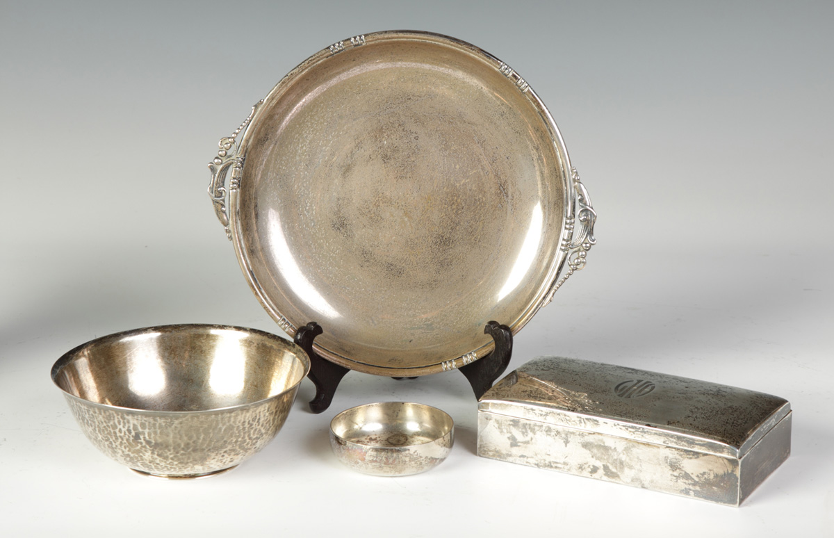 Group of Sterling Items Hand hammered 138533