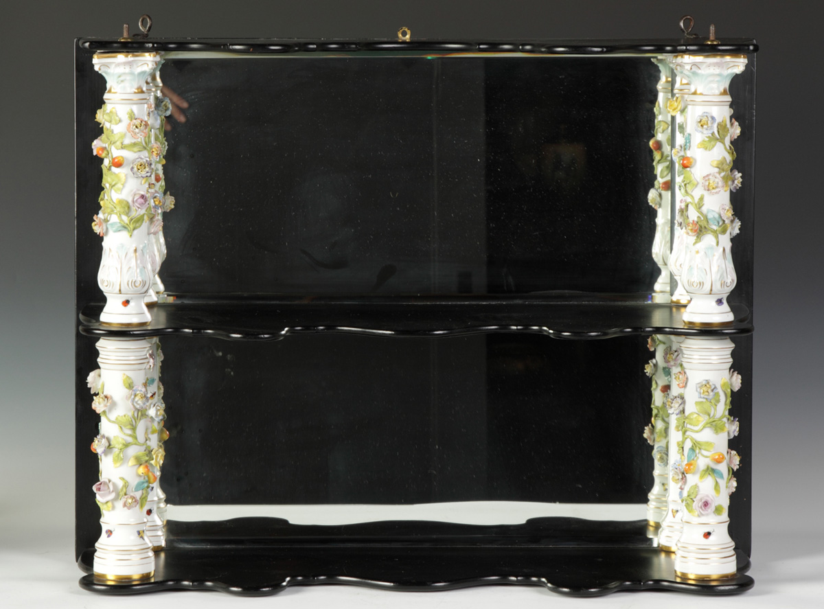 19th Cent Porcelain Ebonized 138542