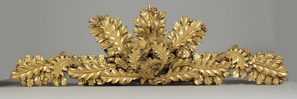 19th Cent Carved Gold Leaf Decorative 13853c