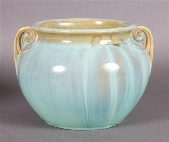 Fulper turquoise glazed art pottery 1385ac