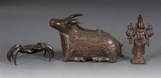 Japanese bronze crab Indian bronze 1385c5