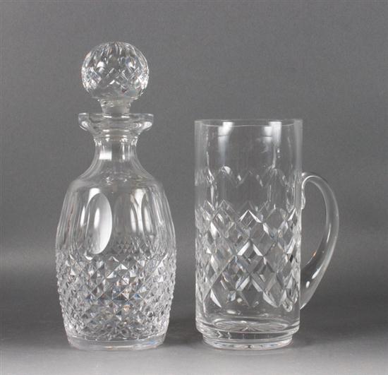 Waterford crystal decanter and 13860d