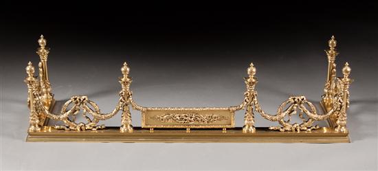 French Empire style brass fire 138643