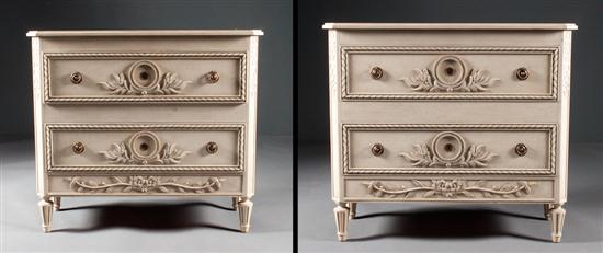 Pair of Louis XVI style carved 138651