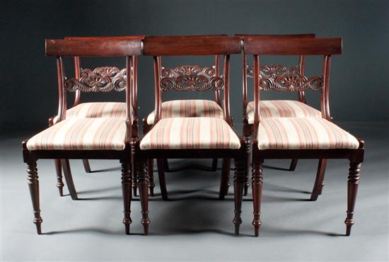 Set of six centennial Classical