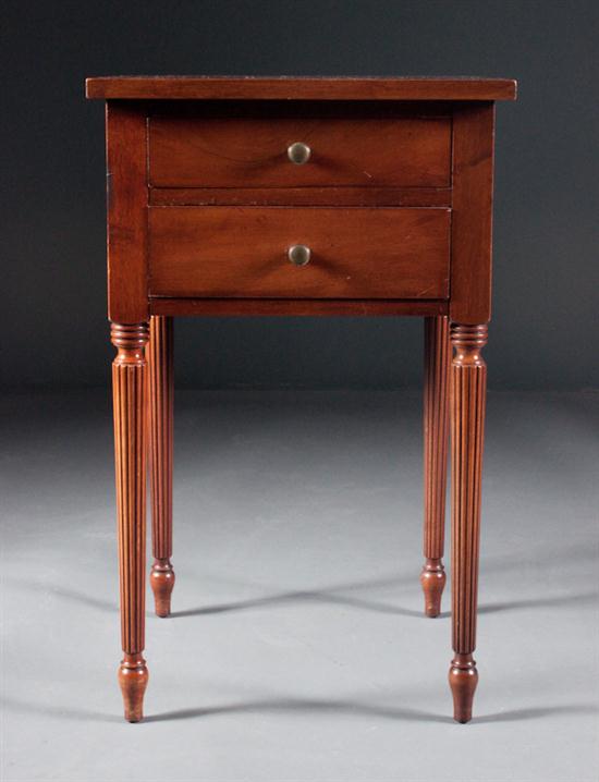 Drexel Federal style mahogany two-drawer