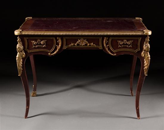 Louis XV style brass mounted mahogany 1386cf