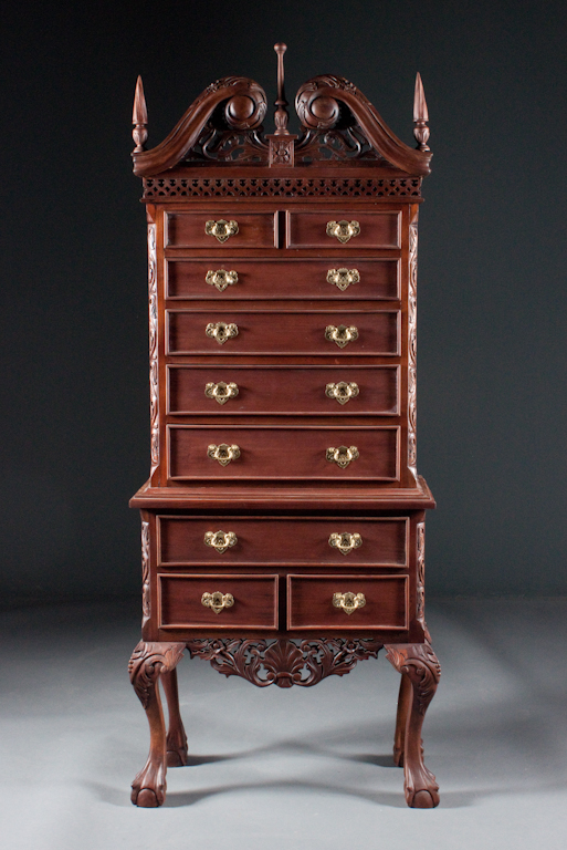 Chippendale style mahogany diminutive 138773