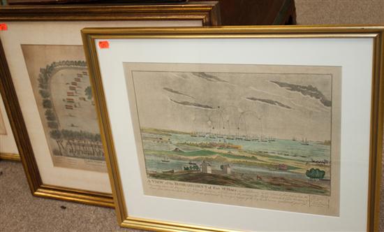 Two reproduction prints including Fort