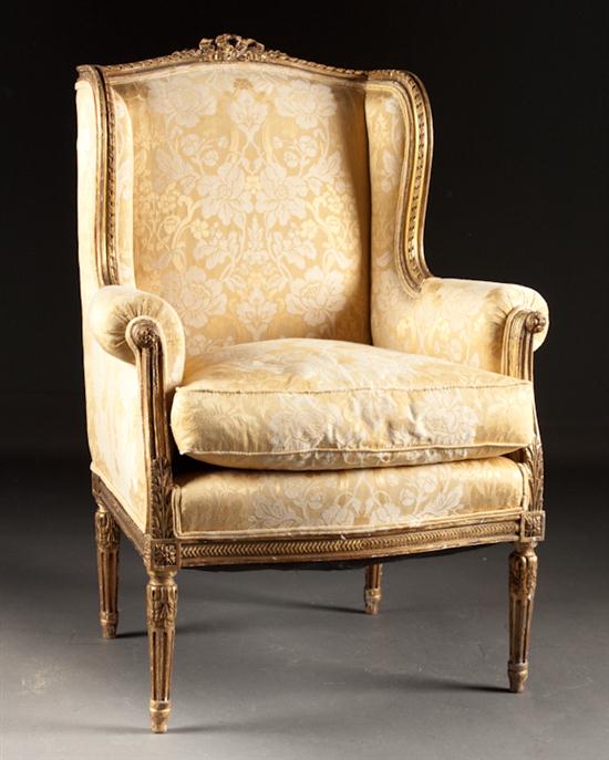 Louis XVI style carved giltwood 13616b