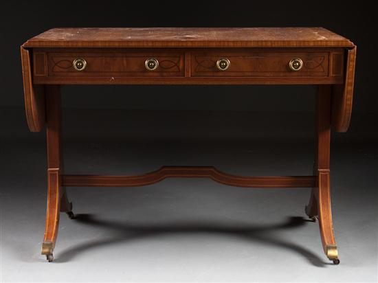 Regency style inlaid satinwood 136188