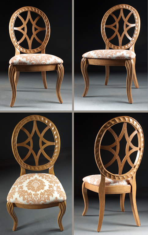Set of four French Provincial style