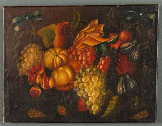 Still Life with Fruit oil on canvas