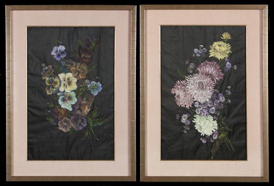 Pair of Floral Still Life paintings 136385