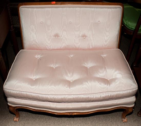 Louis XV style walnut upholstered 1363e2