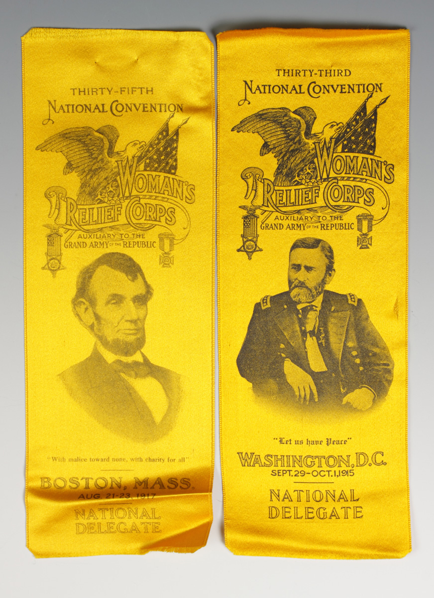 2 National Convention Ribbons 35th 136568