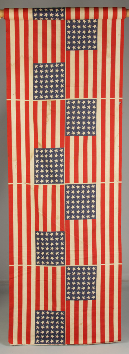 Uncut Parade Flags C. 1890. 20