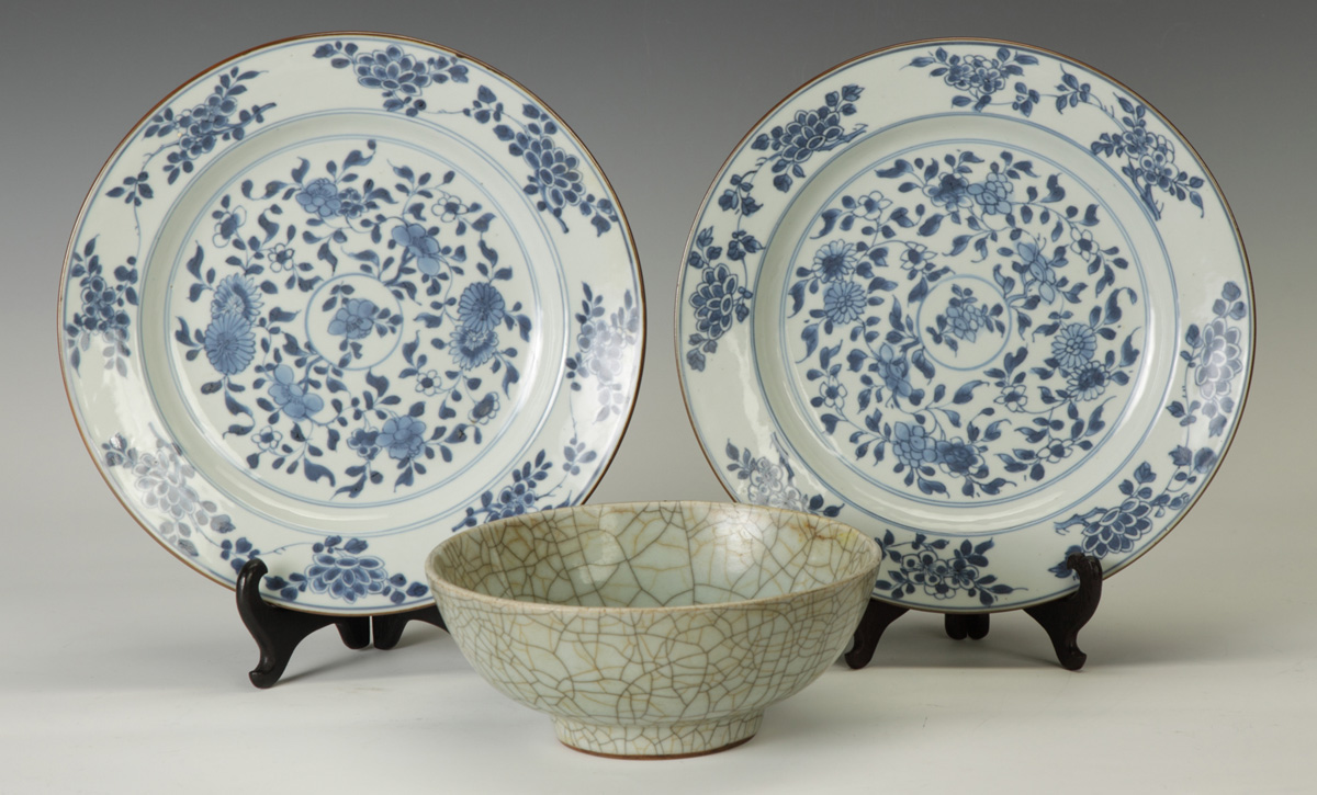 Chinese Celadon Crackle Galzed 1365d1