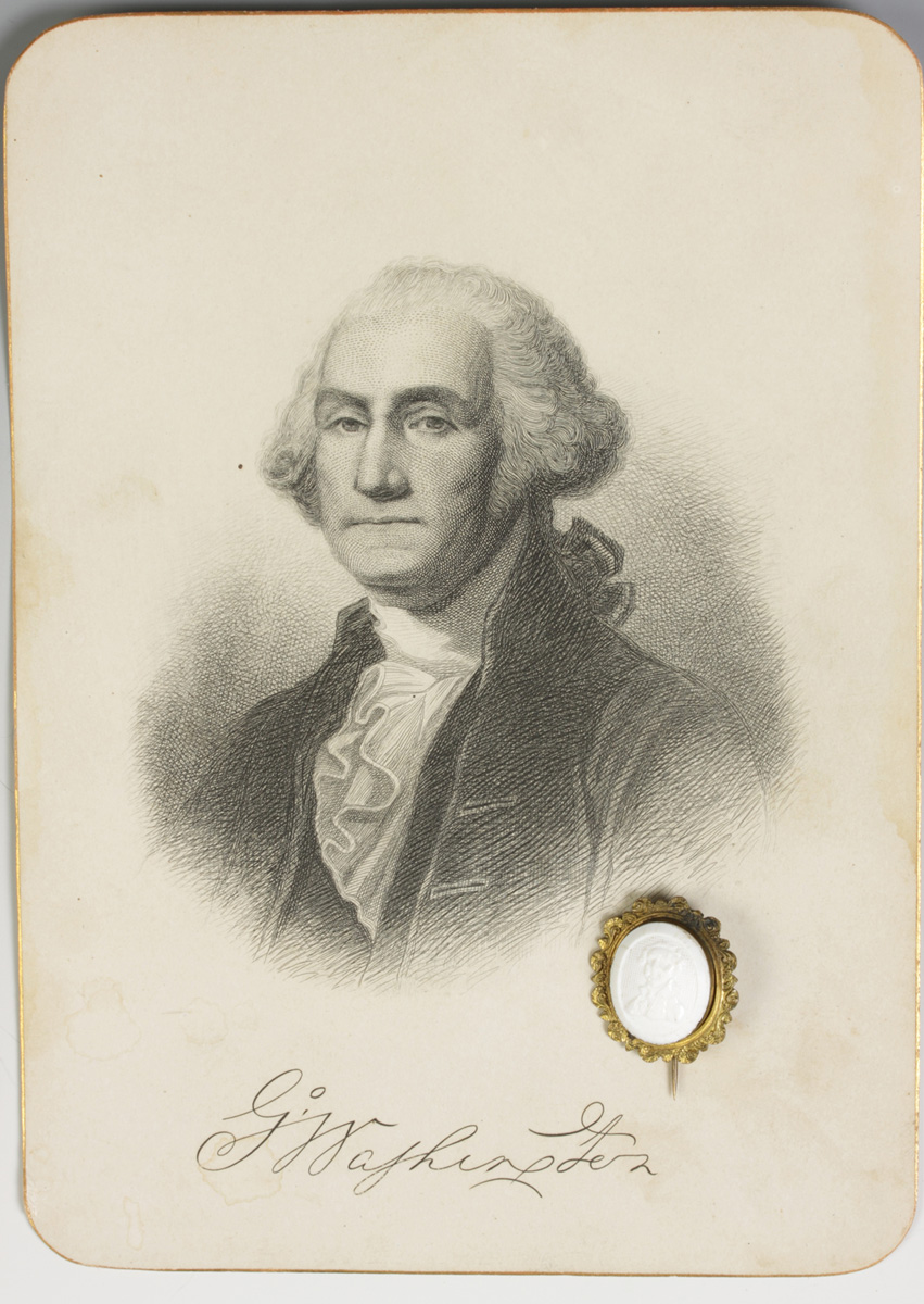 George Washington Steel Engraving