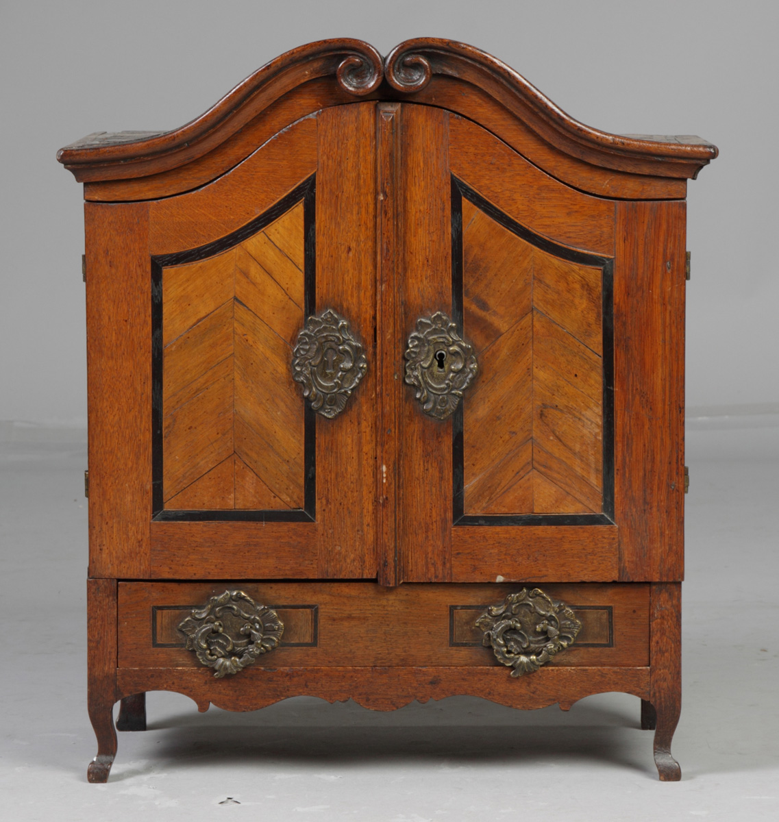 English Spice Cabinet 19th cent.