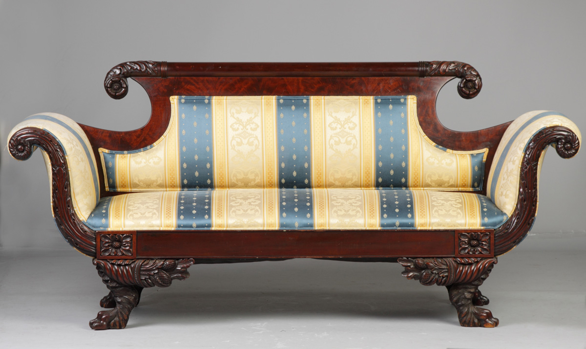 Federal Sofa Early 19th cent With 1365ff