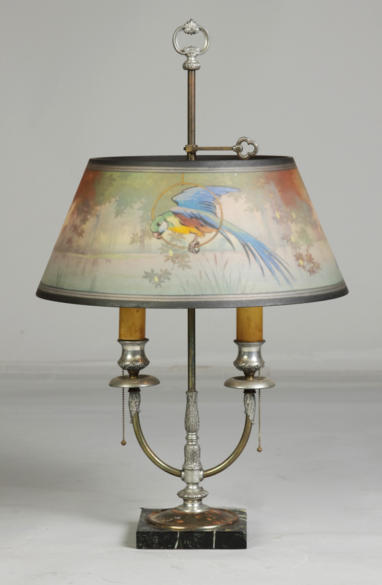 Pairpoint Reverse Painted Lamp 136645