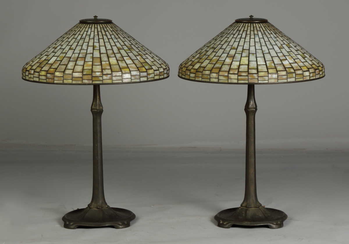 A Pair of Tiffany Studios Lamps 136640