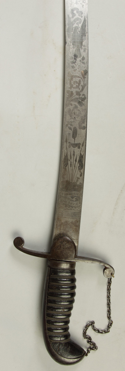 Engraved Revolutionary War Sword