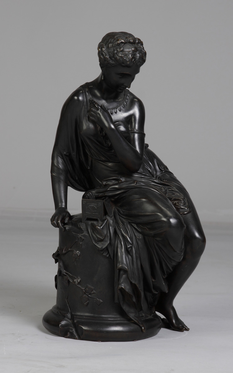 Victorian Bronze Sculpture of a 1366b5