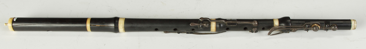 19th Cent Ebony Ivory Flute 136726