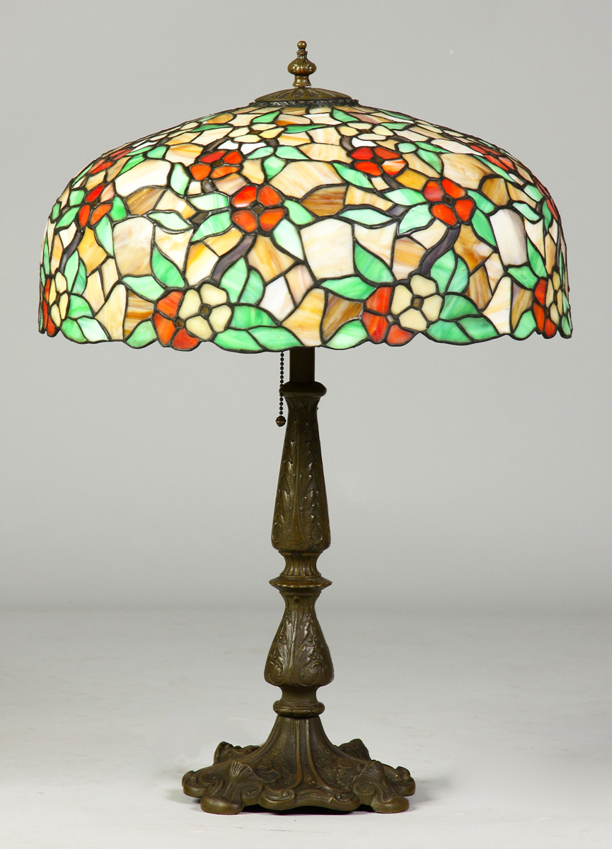 Early 20th cent Leaded Lamp Condition  1367ce