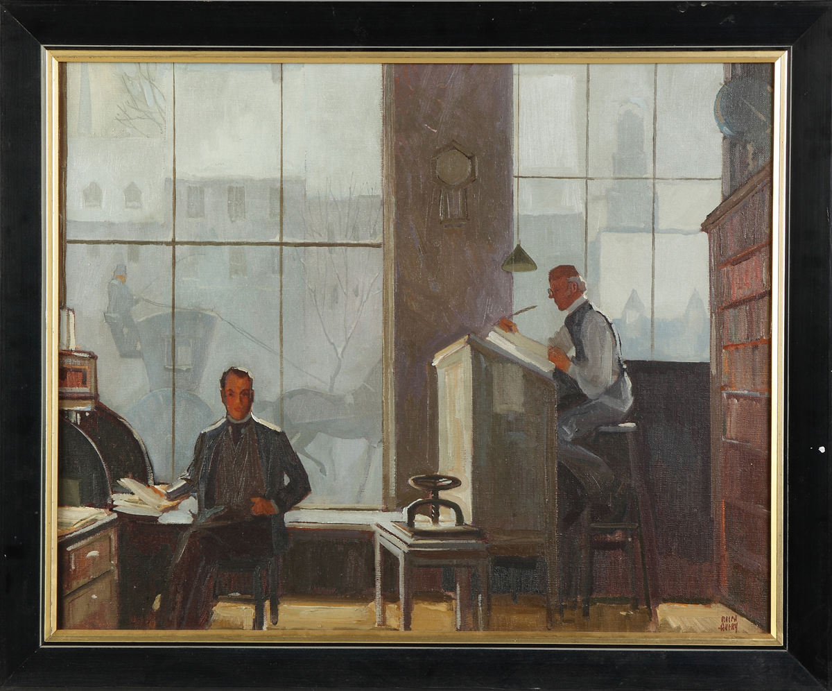 Ralph Avery (American 1906-1976) Office