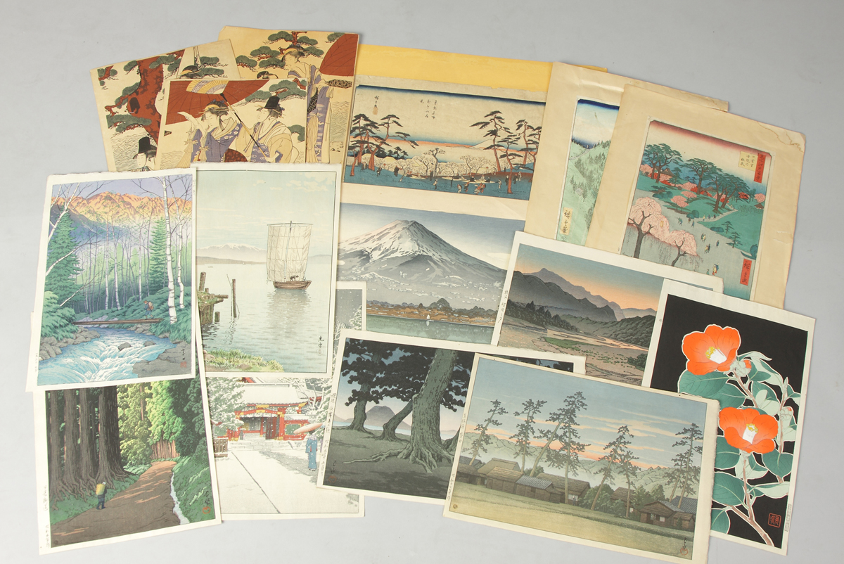 Group of Japanese Woodblock Prints 136856