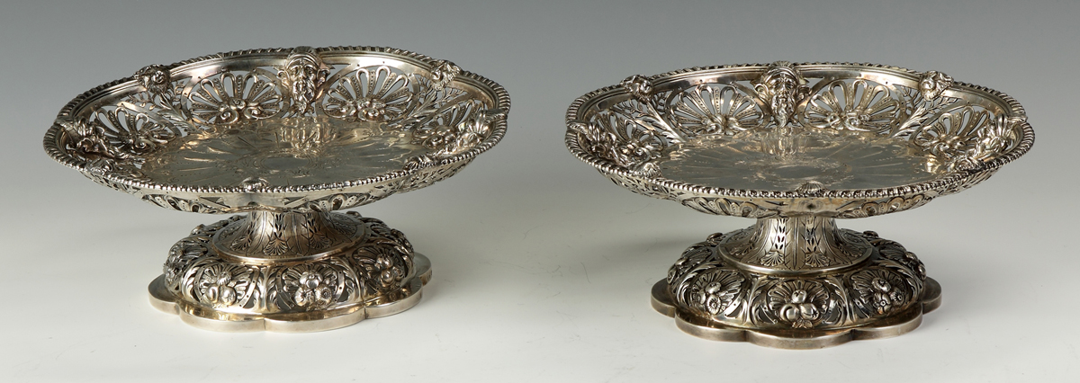 A Pair of Sterling Silver George 136883