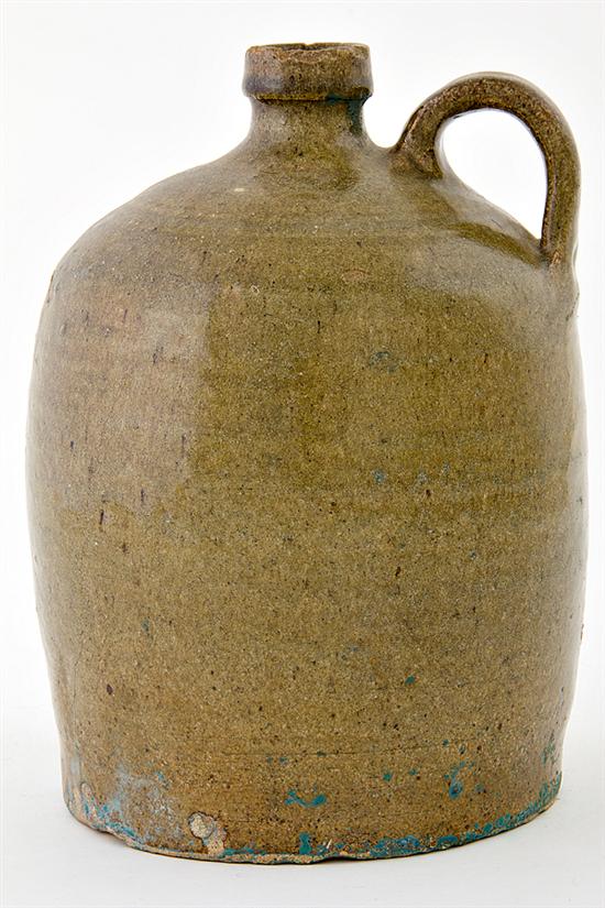 Edgefield Southern stoneware jug