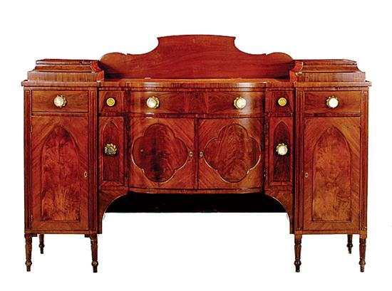 Baltimore Federal mahogany sideboard