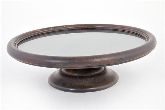 Victorian mahogany lazy susan 19th 136914