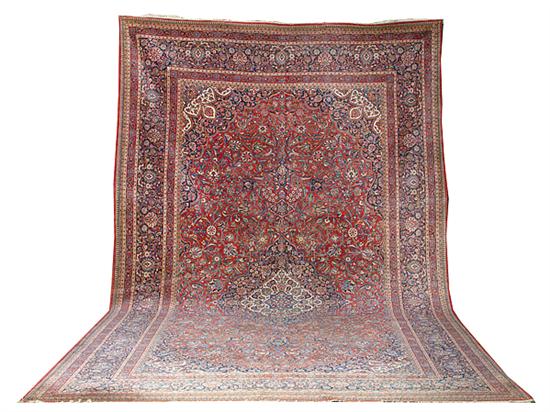 Antique Persian Kashan carpet circa 136969