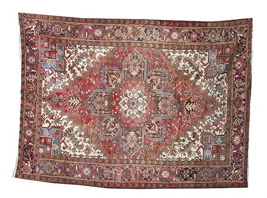 Heriz carpet 7'1'' x 9'10'' Provenance: