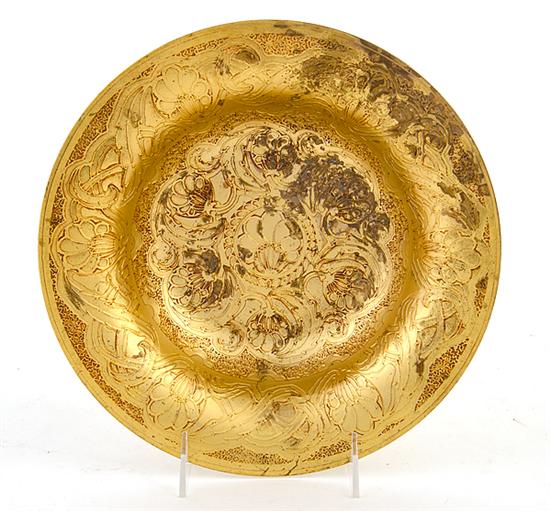 Tiffany Furnaces dore bronze centerbowl 136973