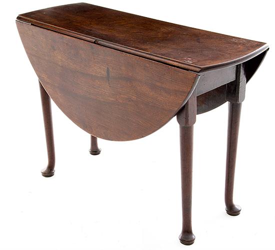 George III mahogany drop leaf table 13698d