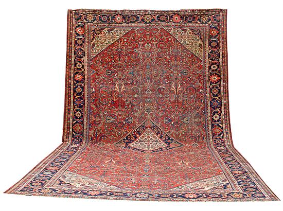 Antique Heriz/Mahal carpet early