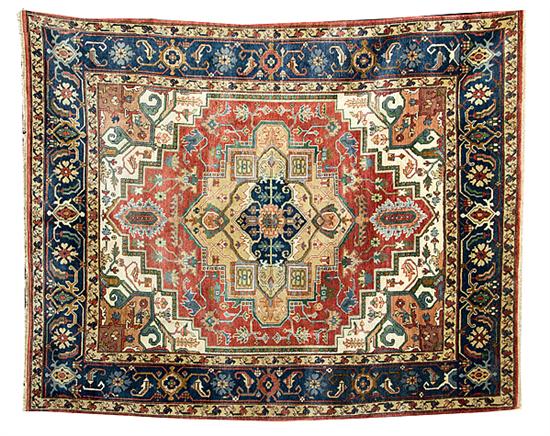 Heriz carpet 8 1 x 10 late 20th 136996