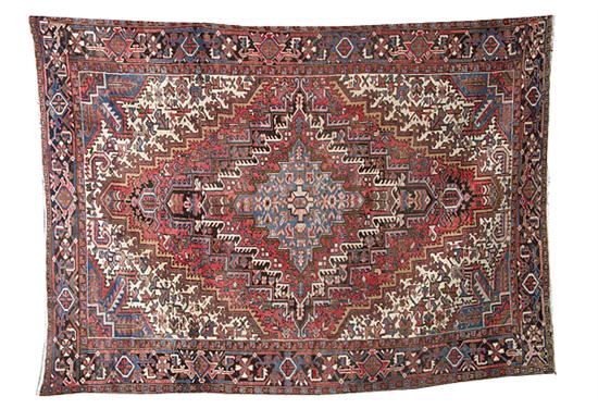 Heriz carpet 7'2'' x 10'2'' Provenance: