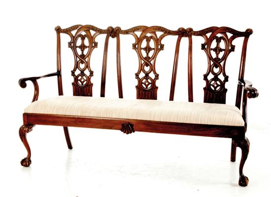 Chippendale style carved mahogany 1369d6