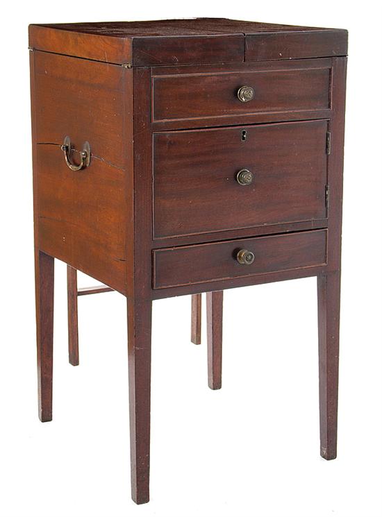 George III mahogany washstand early 1369e5