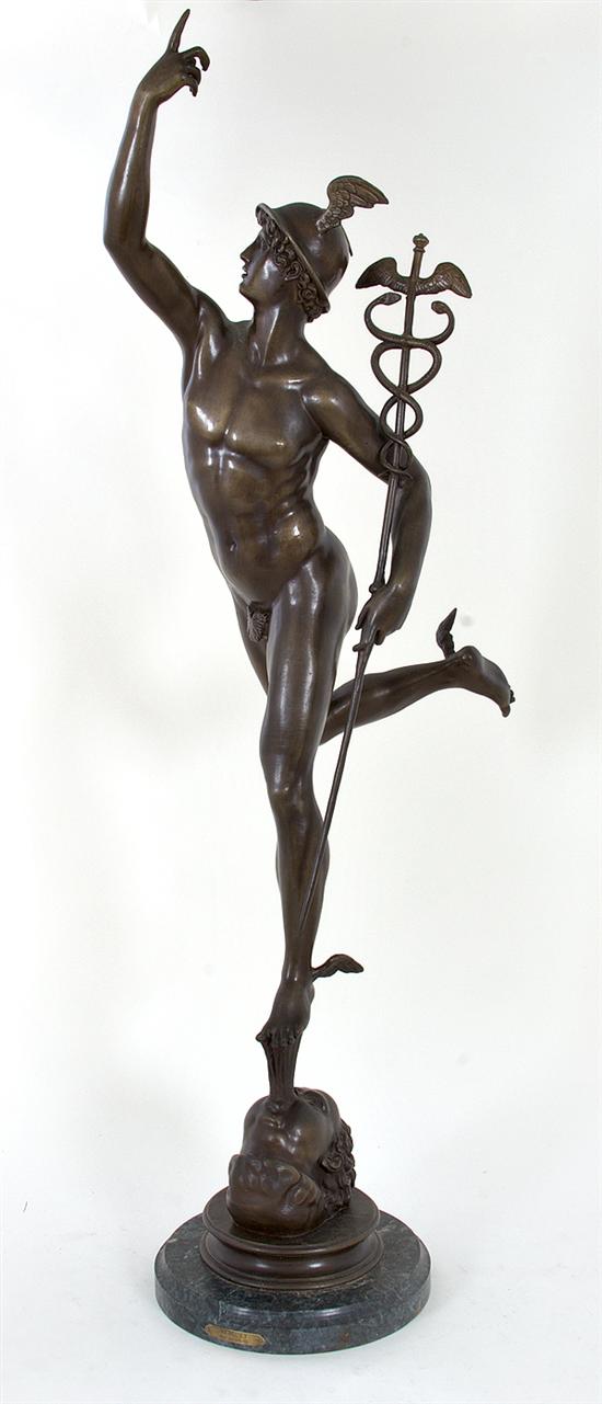 Bronze sculpture of Hermes after 1369f4