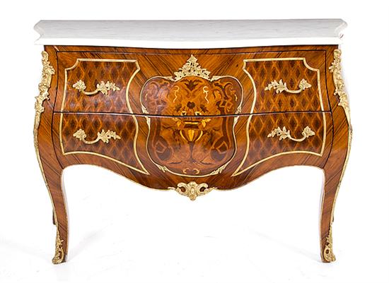 Louis XV style kingwood and marquetry 136a28
