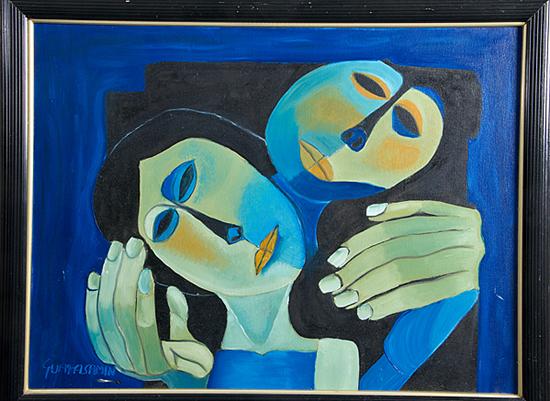 Oswaldo Guayasamin after Ecuadorian 136a79