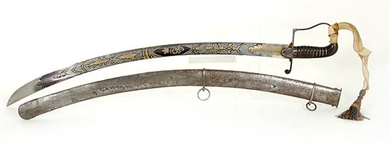 British cavalry sword and scabbard 136a92